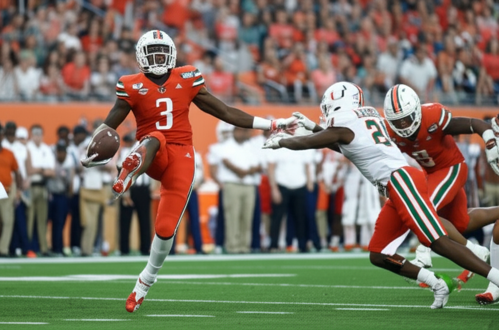 Hurricanes Survive Ole Miss Hail Mary, Advance to Title Game